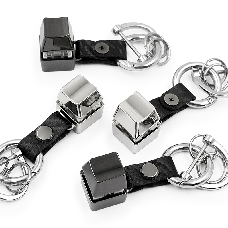 Porte-clés Fidget de clé de clavier mécanique de commutateur de clic personnalisé