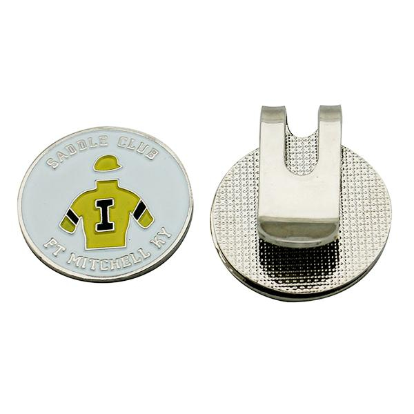 Clip de chapeau de golf personnalisé pour club