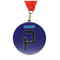 Médaille en métal en pâte de couleur personnalisée avec lanière