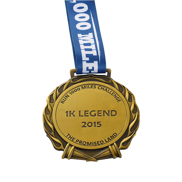 Médaille de course personnalisée
