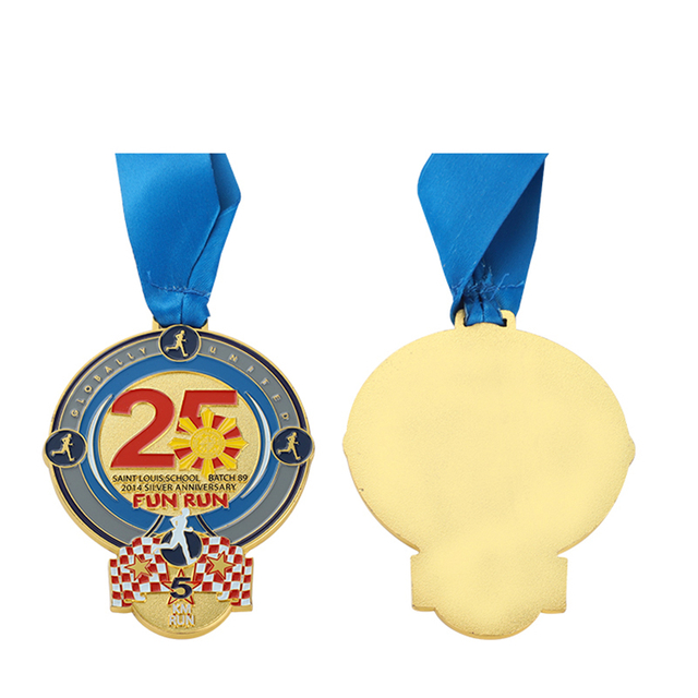 Meilleur anniversaire de bronze en cross-country Médailles des meilleurs finisseurs pour la course à pied