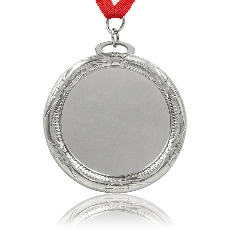 Médaille en métal d'or et d'argent de sport de prix d'usine vierge de la Chine 