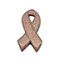 Épinglette en ruban de cancer en émail doux avec époxy