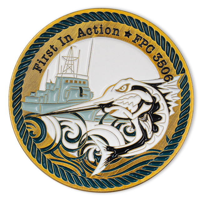 Fabricant de pièces de défi avec Logo personnalisé, en alliage de Zinc 3D, or, argent, métal émaillé, Collection de pièces personnalisées