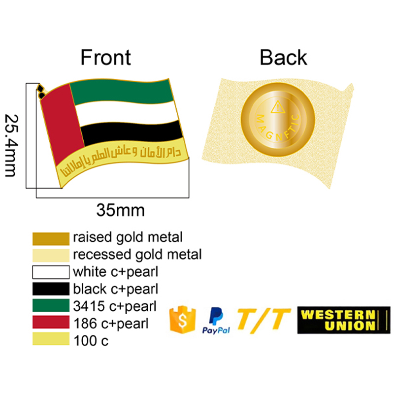 Épinglette de drapeau (15)