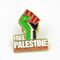 Épingle d'insigne de drapeau de Palestine d'émail dur doux
