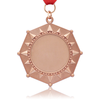 Médaille en métal d'or et d'argent de sport de prix d'usine vierge de la Chine 