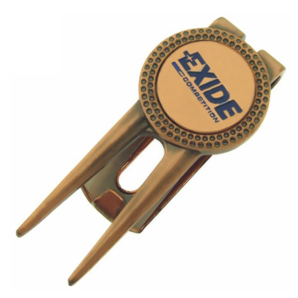 Clip de chapeau de golf en métal avec logo personnalisé, clips magnétiques pour chapeau, marqueurs de balle amovibles durables, se fixent facilement aux cadeaux pour hommes et femmes golfeurs