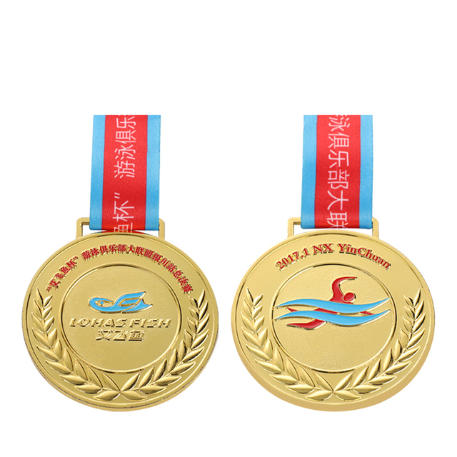 Médaille d'Or Swim Club Usa Irlande Médailles de Natation Artistique