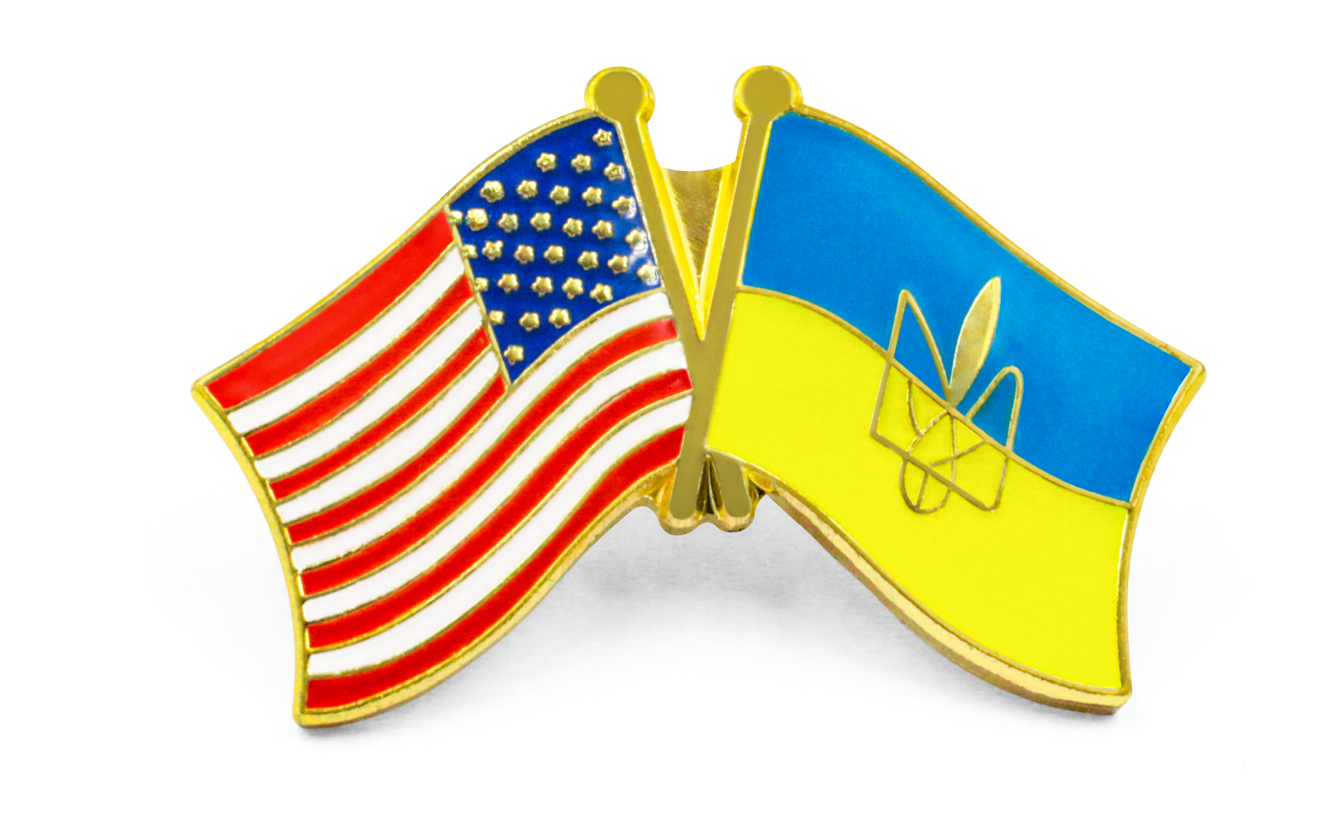 Épinglette en émail personnalisée avec drapeau américain des États-Unis, près de chez moi