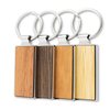 Porte-clés créatif en bois gravé au laser