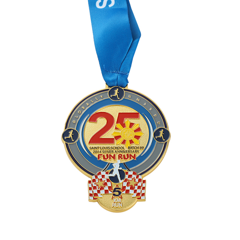 Meilleur anniversaire de bronze en cross-country Médailles des meilleurs finisseurs pour la course à pied