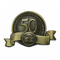 Épinglette en métal antique 3D anniversaire
