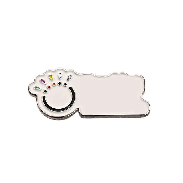 Badge de dessin animé de haute qualité, épingle à revers en émail dur et doux personnalisé