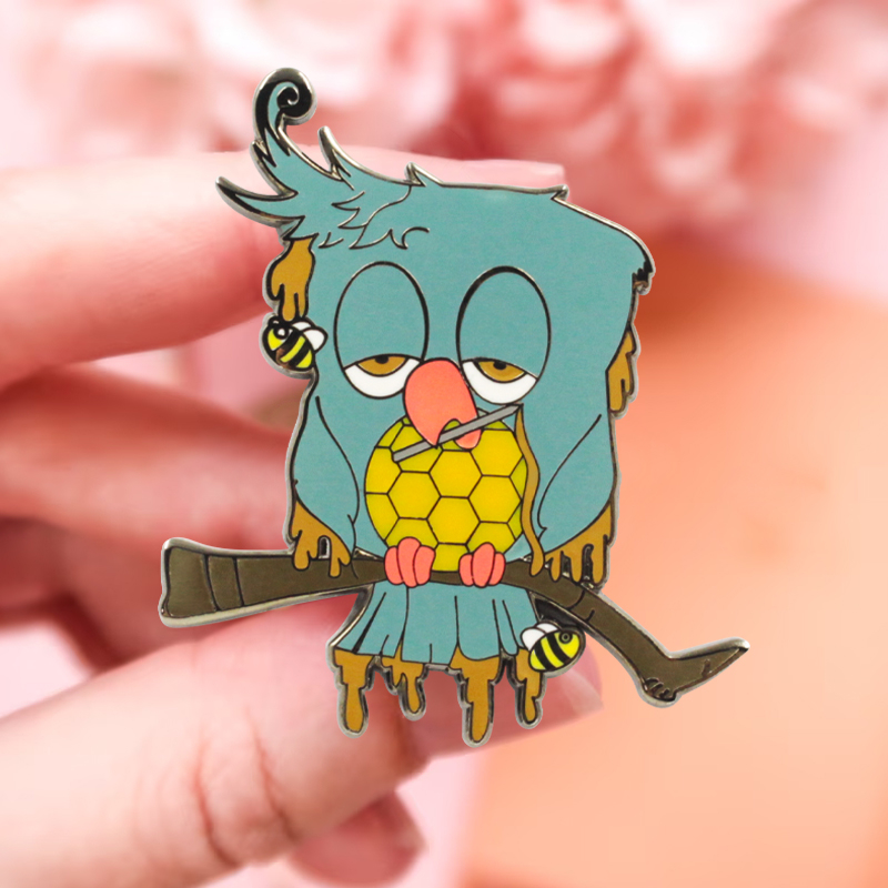 Badge personnalisé Anime doux dur mignon épinglette en émail