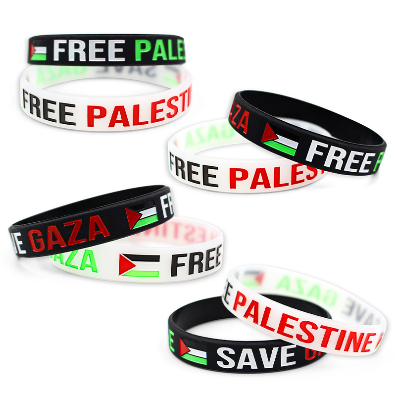 Épingle d'insigne de drapeau de Palestine d'émail dur doux