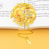 Jolis signets en métal cadeaux d'anniversaire mignons marqueurs de livre d'anime pour signet personnalisé-signets en métal personnalisés