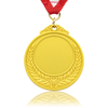 Prix ​​personnalisé bon marché personnalisé 3D Sports Gold Médaille vierge en gros 