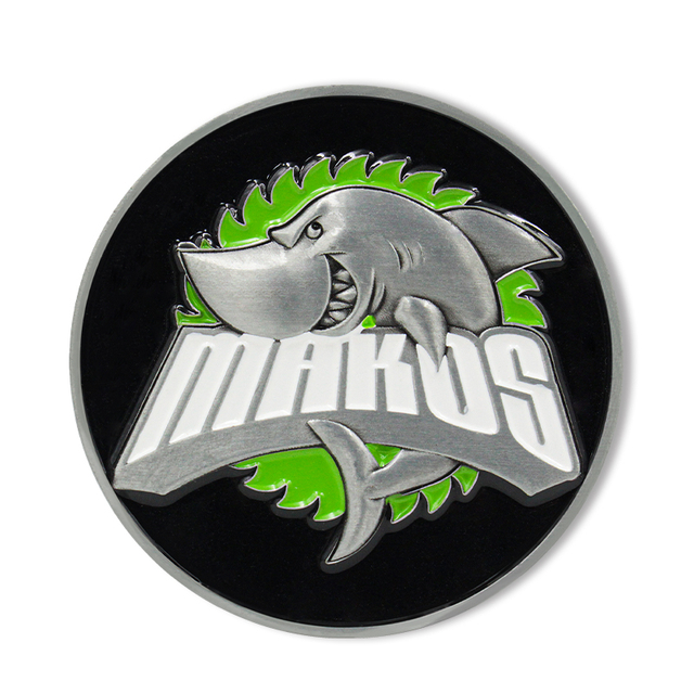 Pièce de monnaie 3D en alliage de zinc de pièce de monnaie de souvenir de décoration d'émail mou faite sur commande