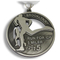 Médaille de sport de course en métal personnalisée en nickel antique