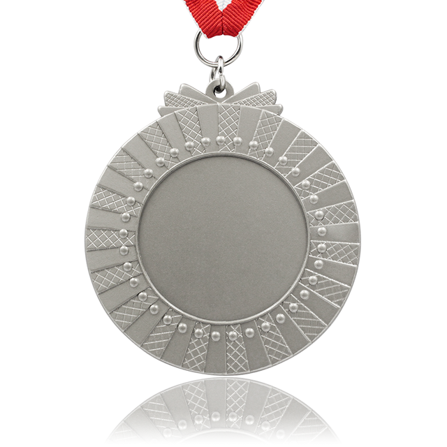 Fournisseurs d'inserts vierges argentés personnalisés, médaille de sport en métal doré personnalisée