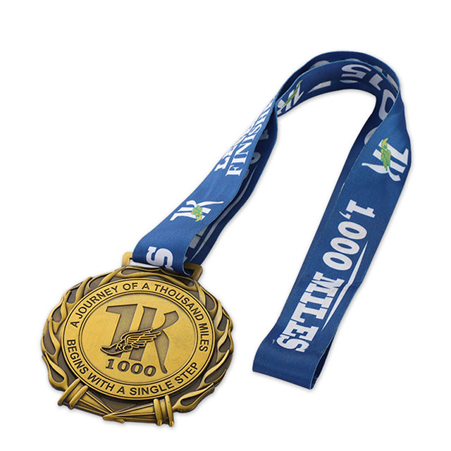 Médaille de course personnalisée