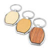 Porte-clés en bois de sculpture personnalisé simple par fabricant avec logo
