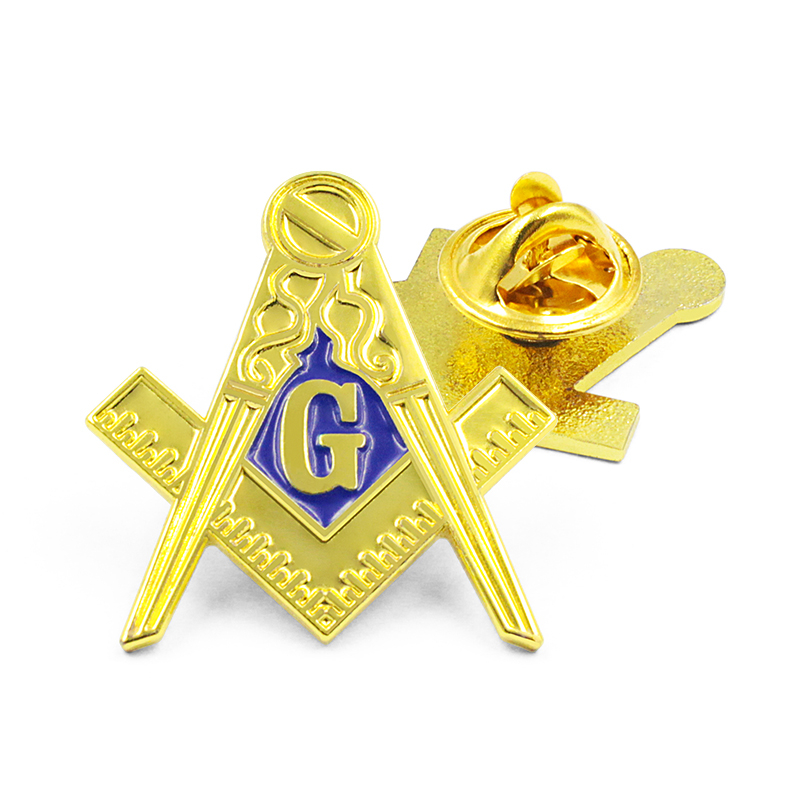 Broche en émail de filature en métal personnalisée de haute qualité